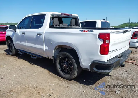 2020 Chevrolet Silverado 1500 4Wd Short Bed Wt z USA, uszkodzony, nr VIN 3GCPYAEH9LG330263